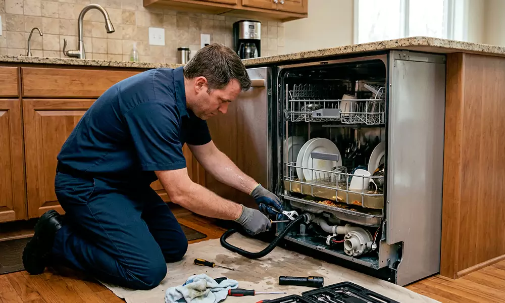 Dishwasher Not Draining Repair in San Lorenzo, CA