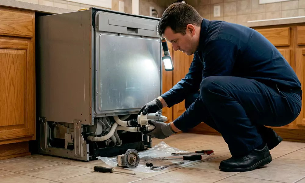 Dishwasher Pump Replacement in San Lorenzo, CA