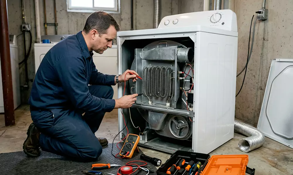 Dryer Not Heating Repair in San Lorenzo, CA