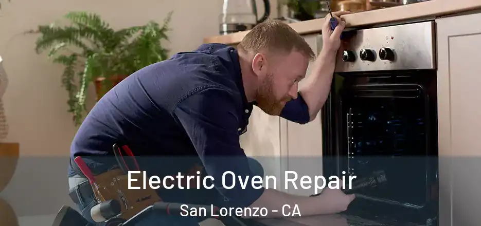 Electric Oven Repair San Lorenzo - CA