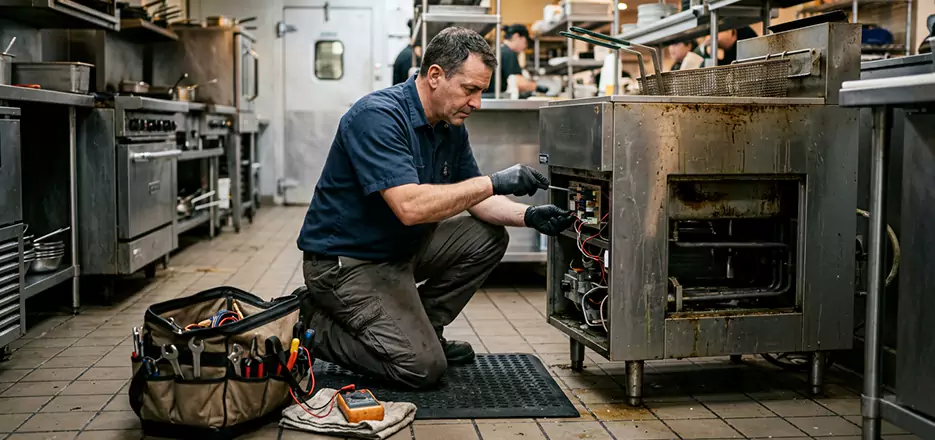 Industrial Fryer Thermostat Repair in San Lorenzo