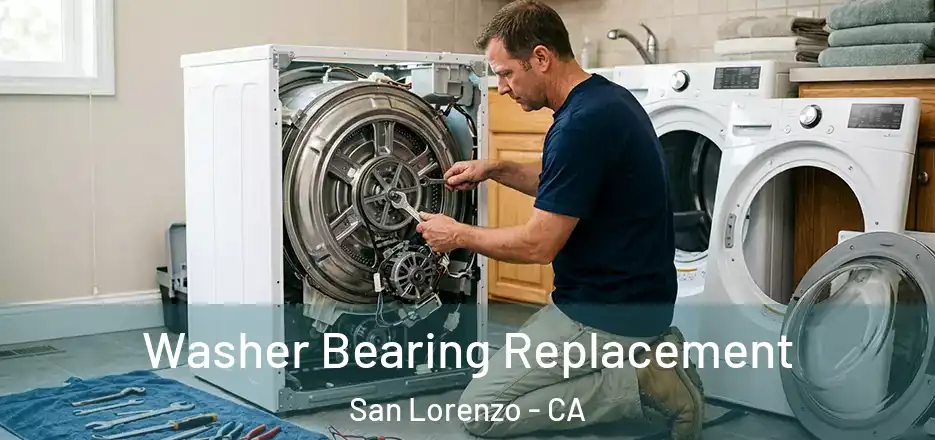 Washer Bearing Replacement San Lorenzo - CA