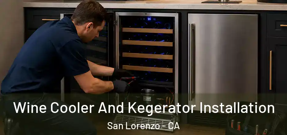 Wine Cooler And Kegerator Installation San Lorenzo - CA